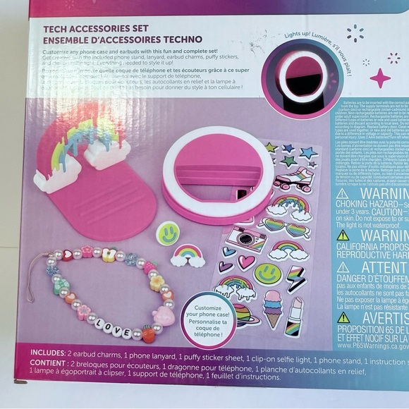 3C4G Tech Accessories Set - Pink and Purple - Picture 5 of 5